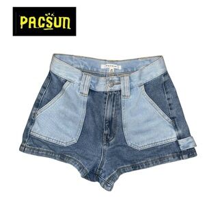 PACSUN Color-Block Shorts
